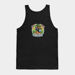 Cosmic Chill: Alien Hip-Hop Vibes Tank Top